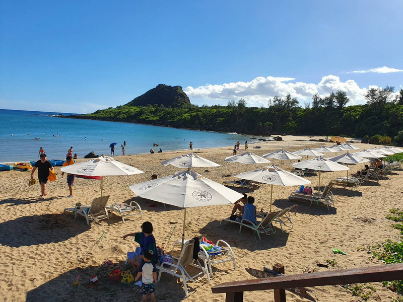 Sommer, Sonne Strand: Urlaubsgefühl in Kenting in Südtaiwan (Foto: CNA)