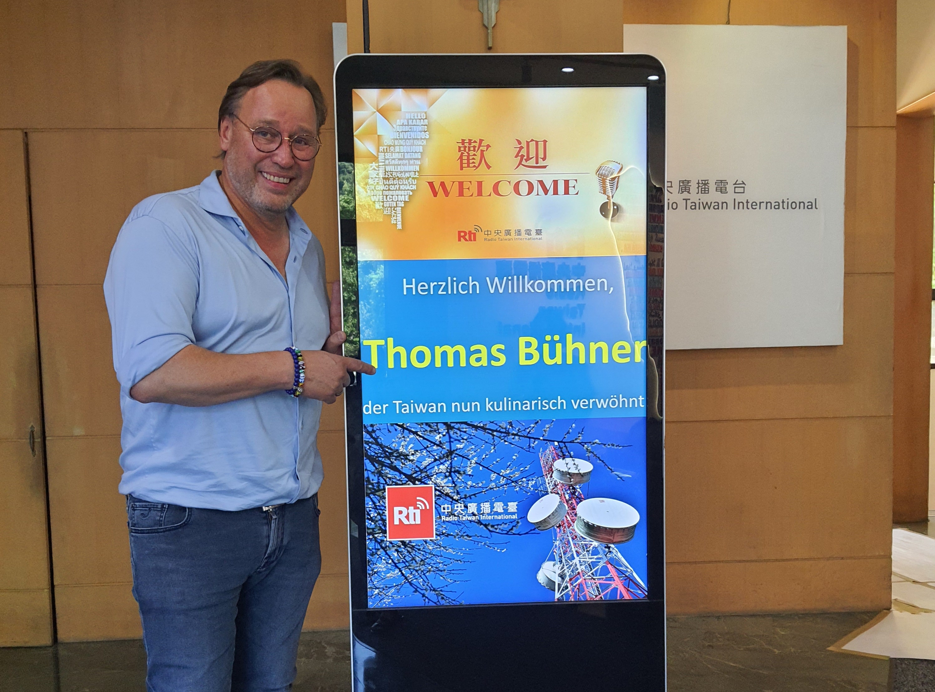 Thomas Bühner zu Gast bei Rti (Foto: Shangning)