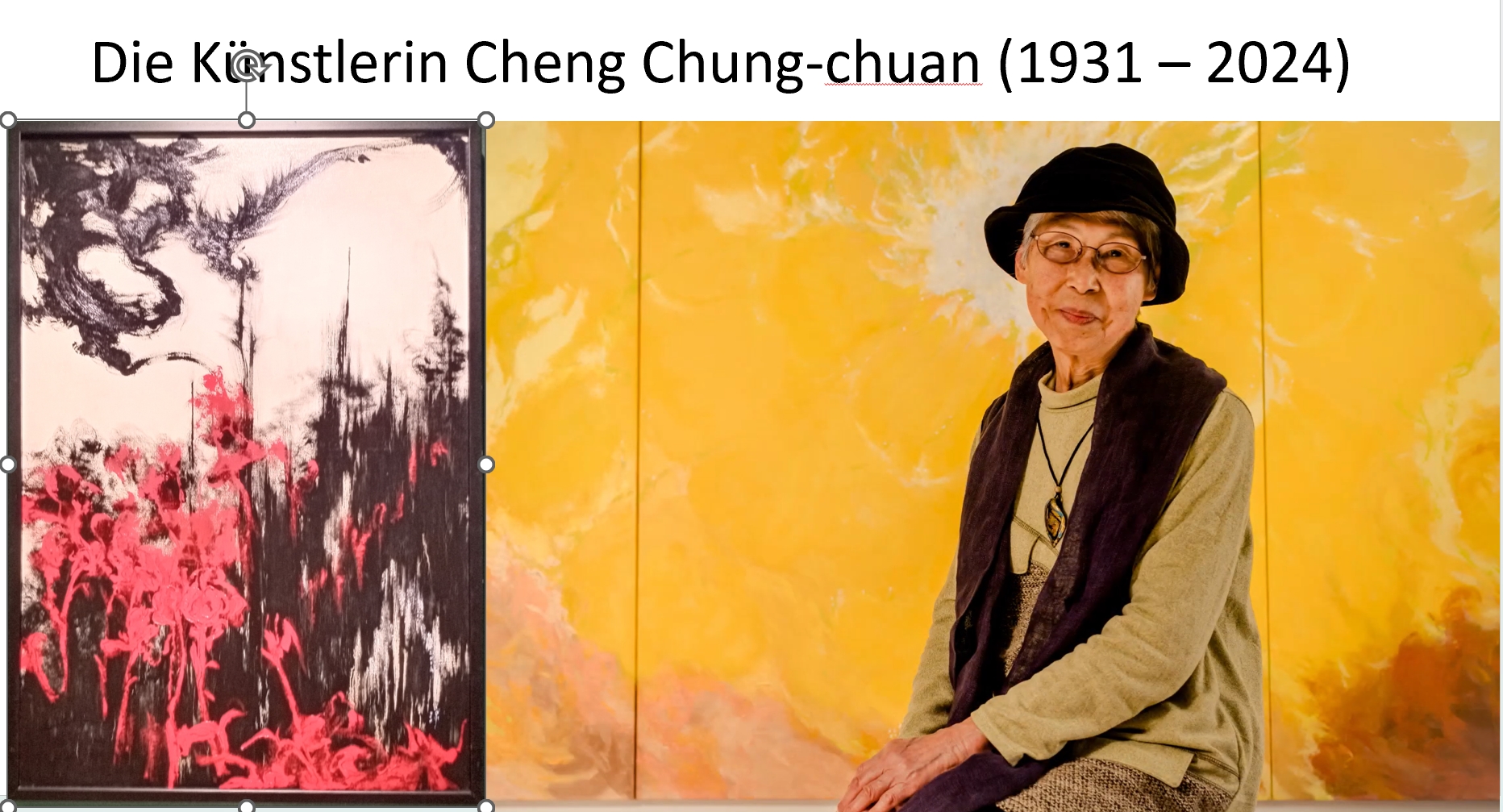 Die Künstlerin Cheng Chung-chuan episode artwork