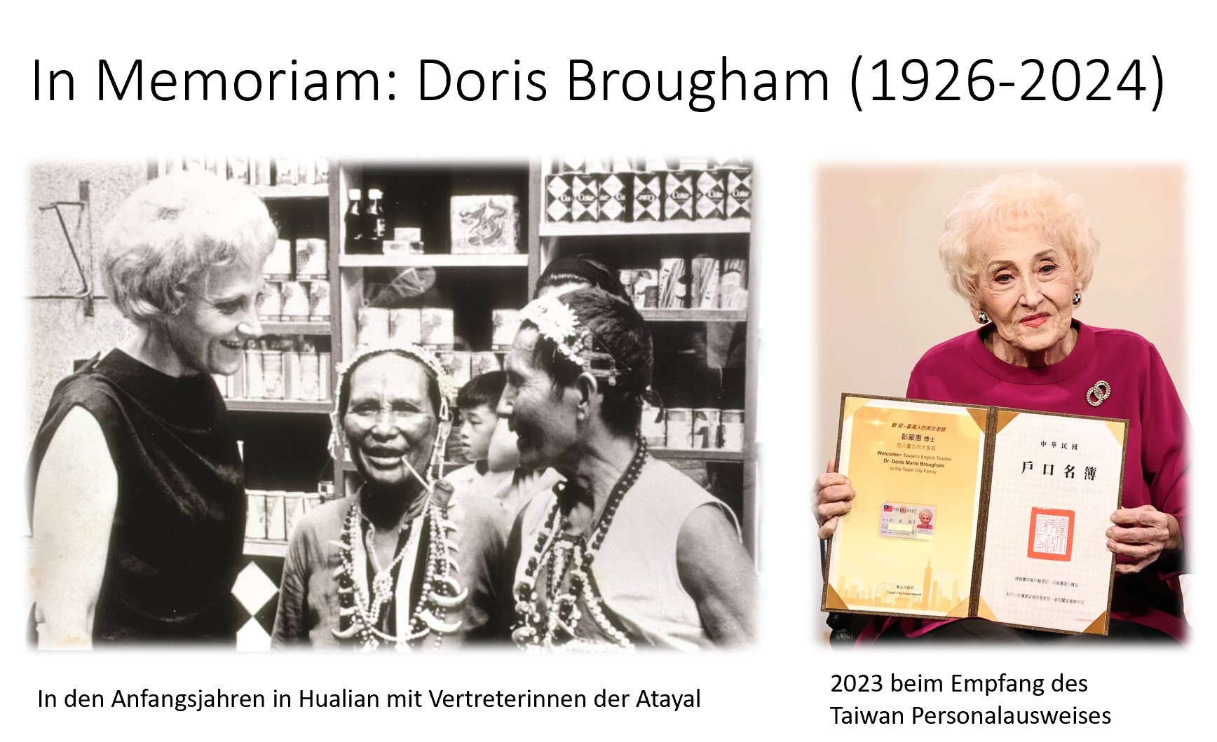 In Memoriam Doris Brougham episode artwork