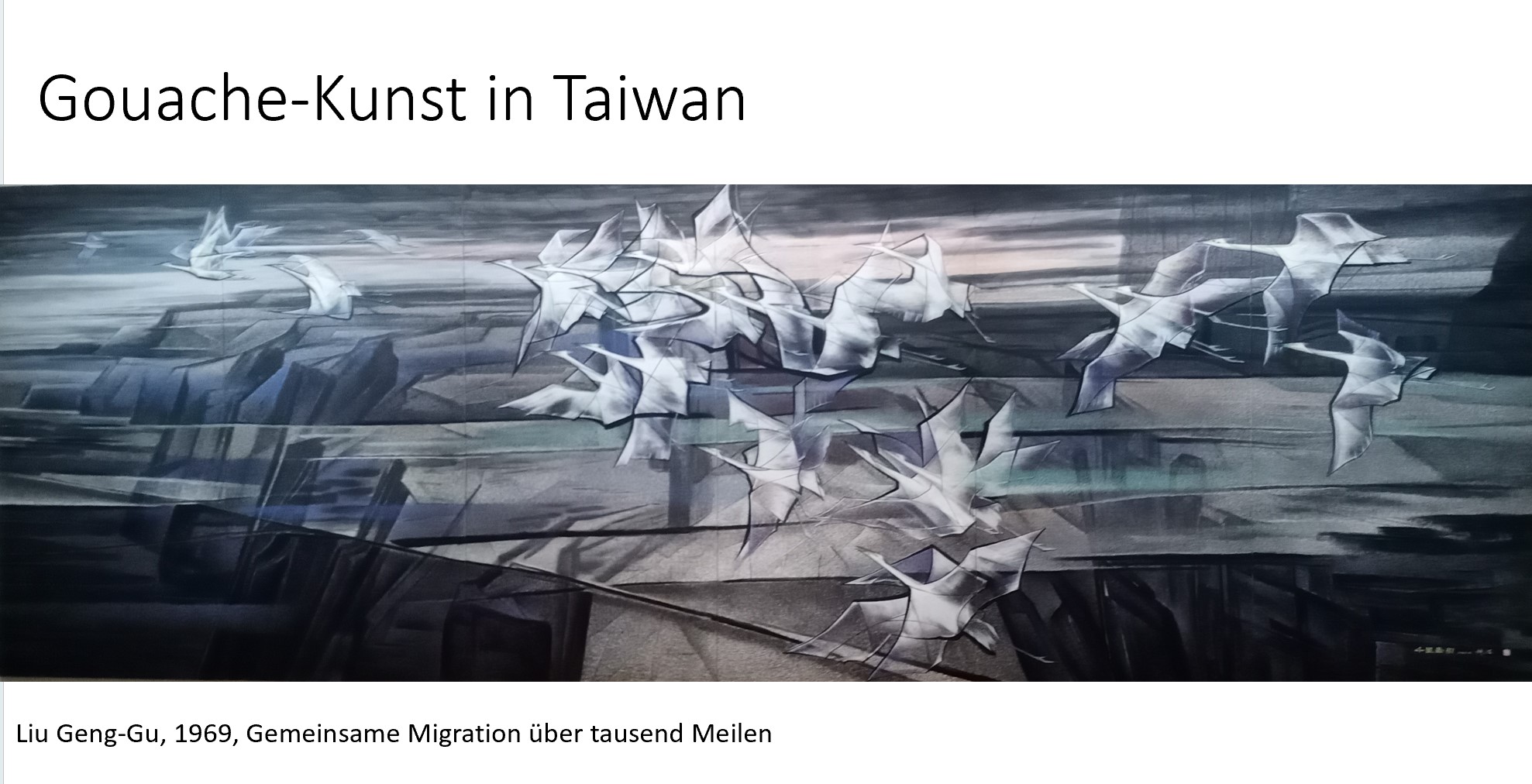Gouache-Malerei in Taiwan episode artwork