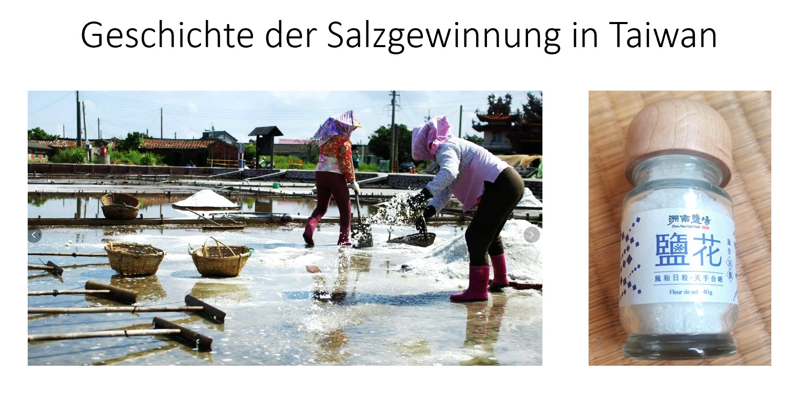 Geschichte der Salzgewinnung in Taiwan