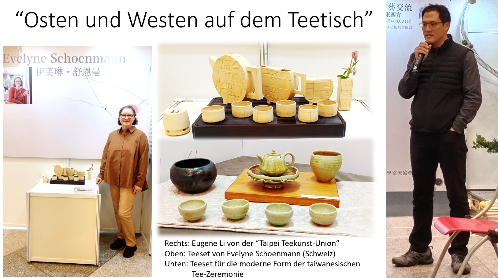 Osten und Westen auf dem Teetisch