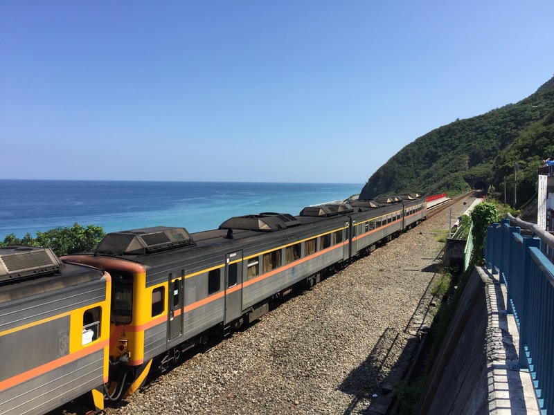 Eisenbahnstrecke an der Südostküste Taiwans (Foto: CNA)