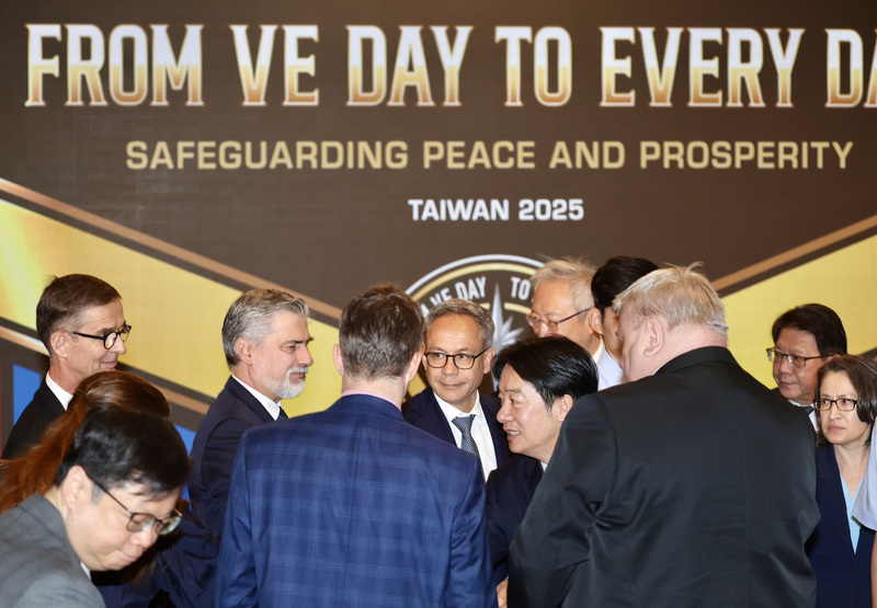 Veranstaltung am Jahrestag des Endes des 2. Weltkriegs in Europa in Taipei (Foto: CNA)