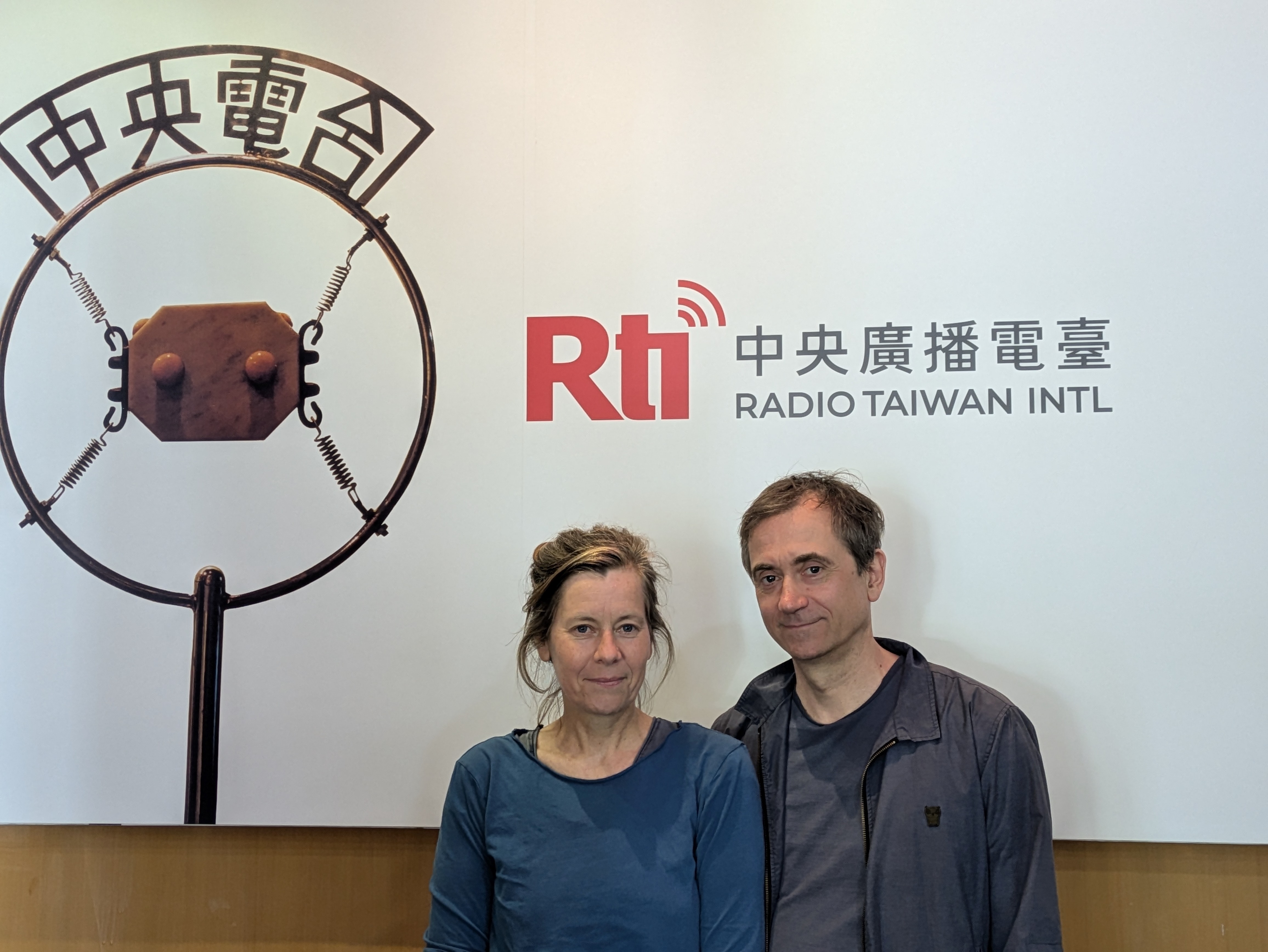 Künstlerduo REICHRICHTER zu Gast bei RTI (Bild von Carina Rother)