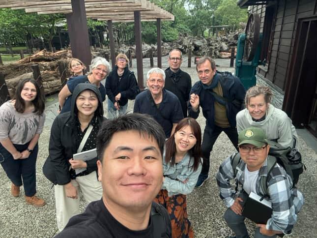 In Luodong, Yilan, trifft NAWIAT auf die die Gruppe Hyperwave (Bild von NAWIAT)