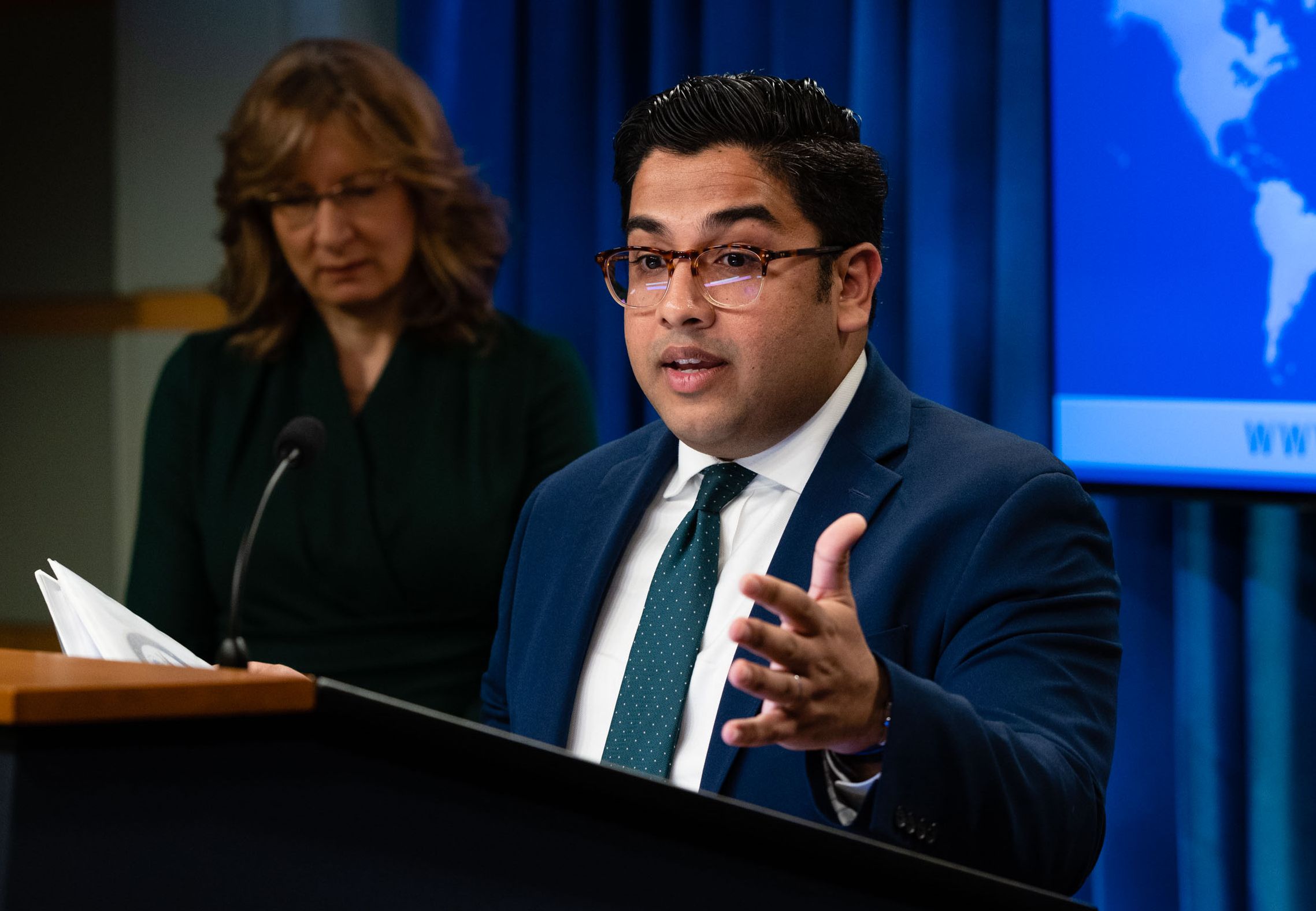 State Department Spokesperson Vedant Patel. (Photo: State Department)