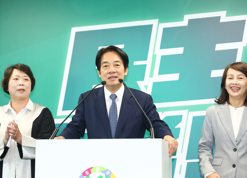 Vice President and 2024 presidential candidate for the Democratic Progressive Party (DPP) Lai Ching-te (賴清德) outlines plan to preserve peace across the strait in WSJ op-ed (PHOTO: CNA)