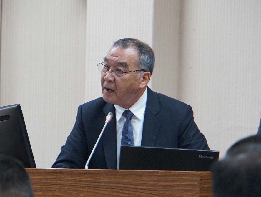 Taiwan's Defense Minister Chiu Kuo-cheng (邱國正). (Photo: Rti)