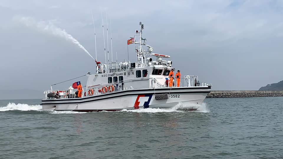 Matsu Coast Guard ship. (Photo: provided by Coast Guard Administration)