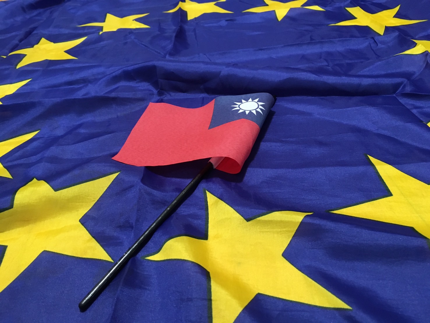 What is little Taiwan's place among the big stars of the European Union?