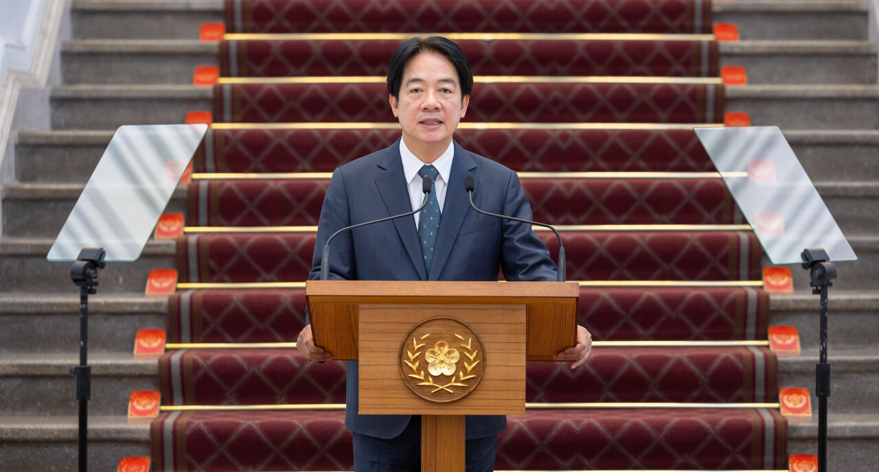 At President Lai Ching-te's press conference on Monday, he responded to reporters regarding Beijing's ambiguous new guidelines for 