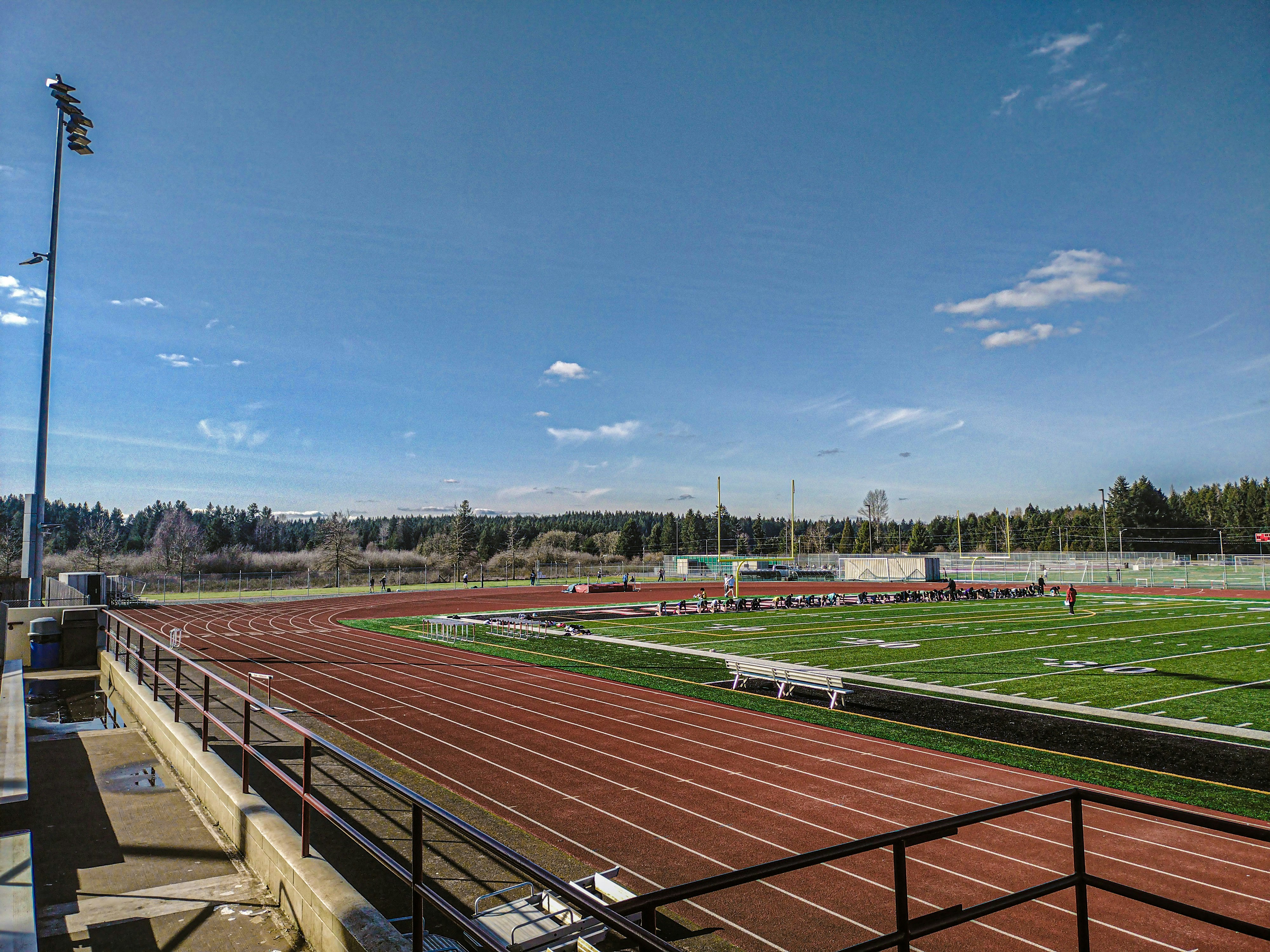 A high school track. Get it? (Photo: Unsplash)