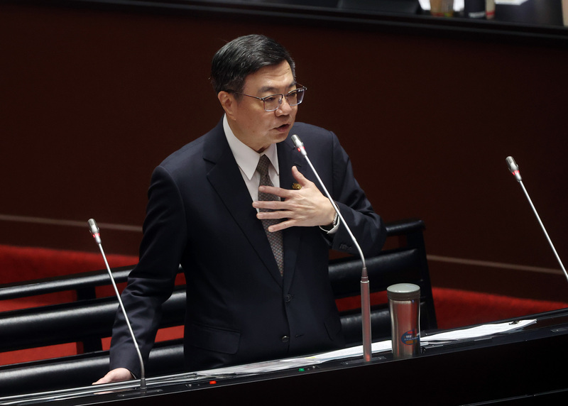 Premier Cho Jung-tai said in a recent interview that he looks forward to advances in nuclear technology and is open to adapting to global trends in this area. (Photo: CNA)