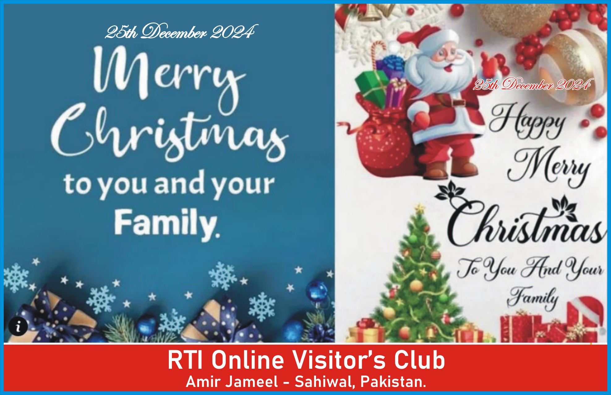 A special card for RTI English Service. (Made by Amir Jameel)