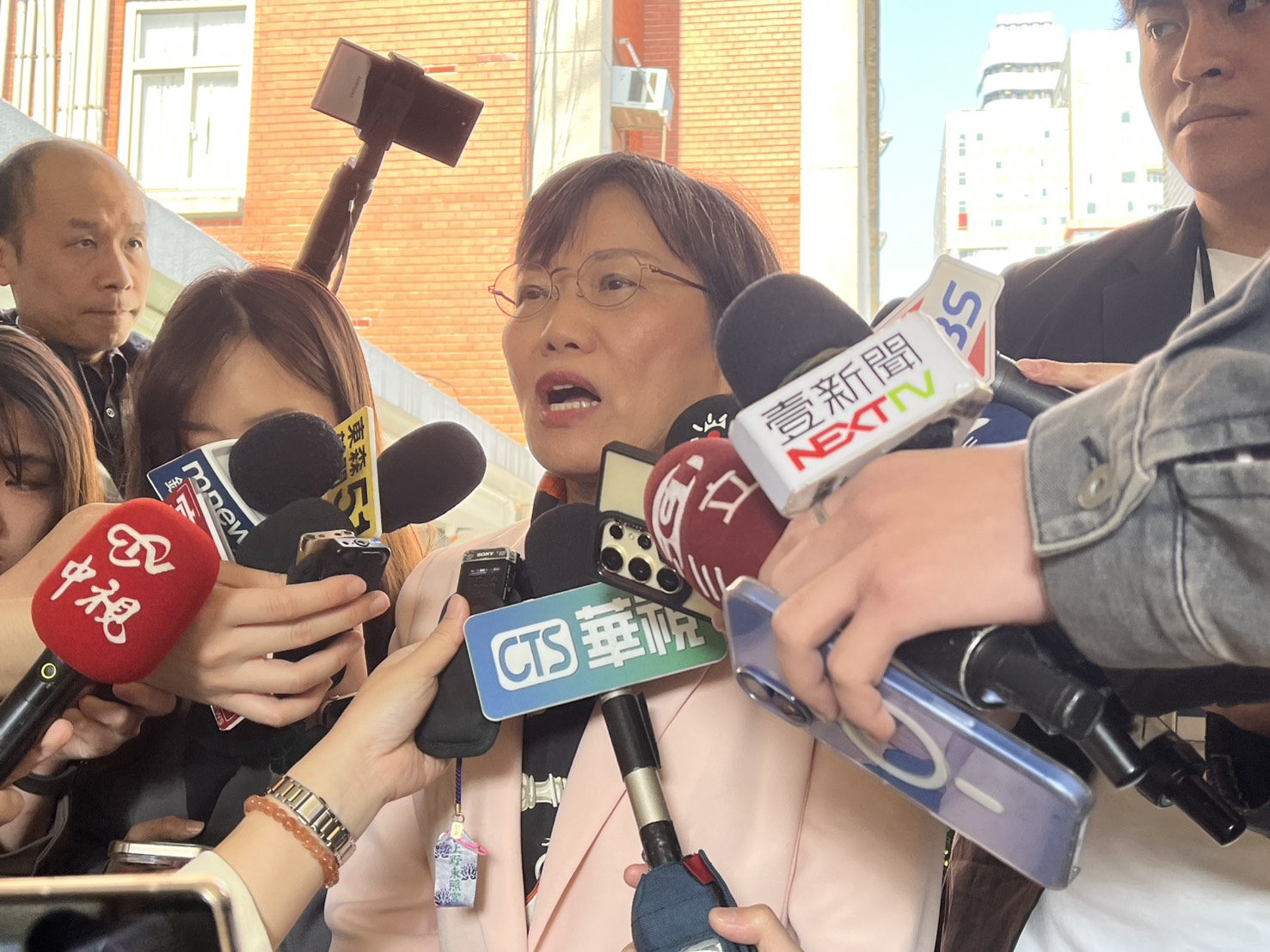 Interior Minister Liu Shih-fang said Chinese national and social media influencer Liu Zhenya has initiated battles in the arenas of both the law and public opinion. (Photo: Rti)