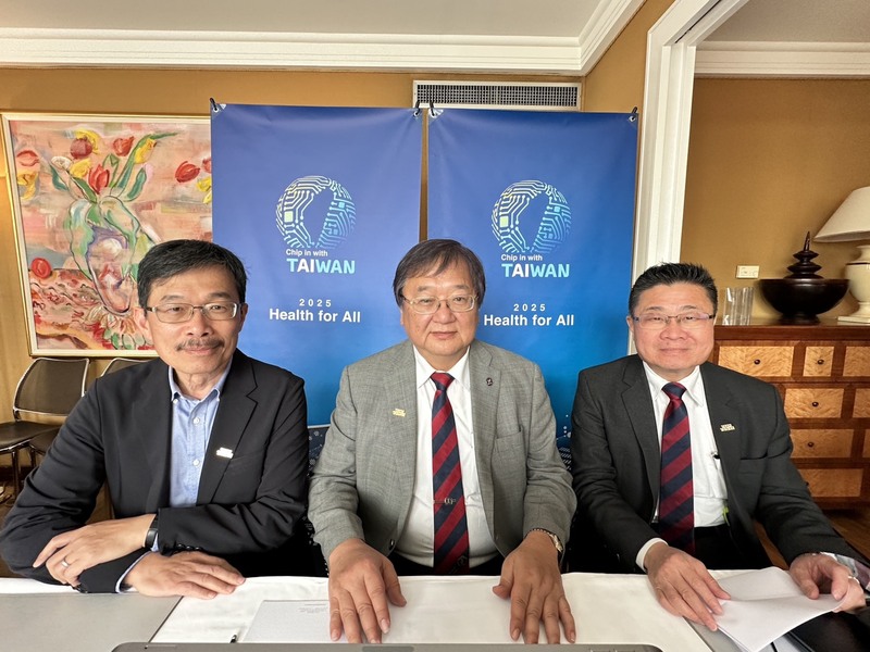 Taiwan’s Health Minister Chiu Tai-yuan says China has no right to restrict Taiwan’s participation in international organizations. (Photo: CNA)