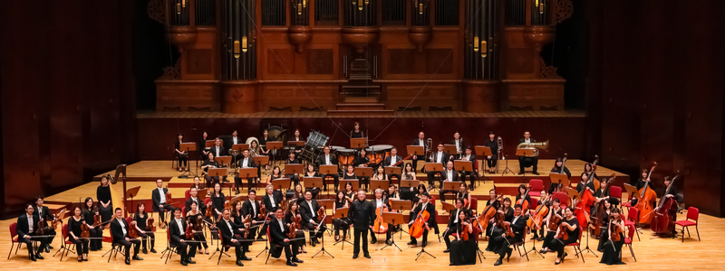 La Orquesta Filarmónica de Taipéi en la Sala Nacional de Conciertos. (Foto: CNA)