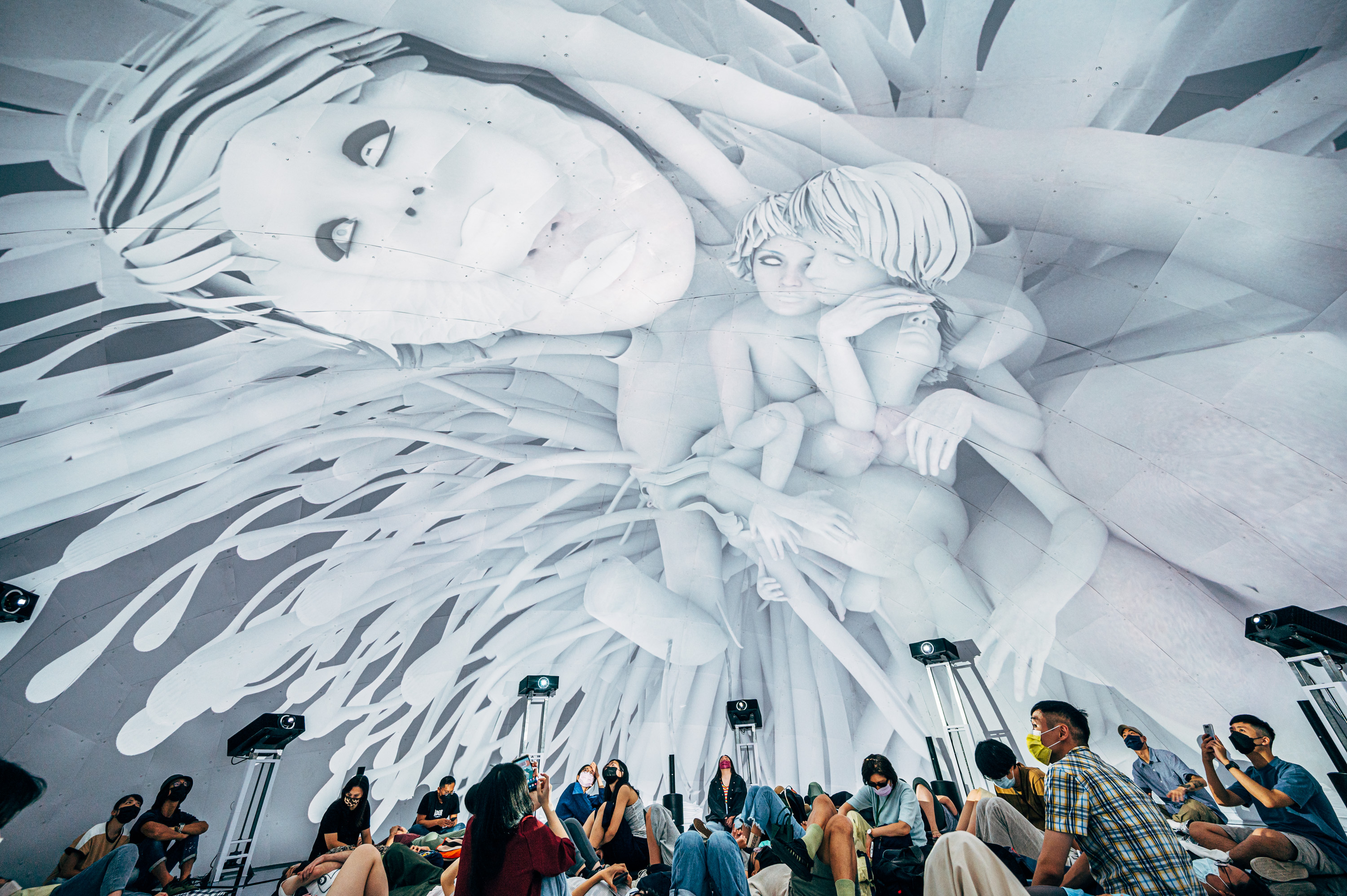 Un domo muy especial en honor al arte.(Foto:Fundación TSMC)