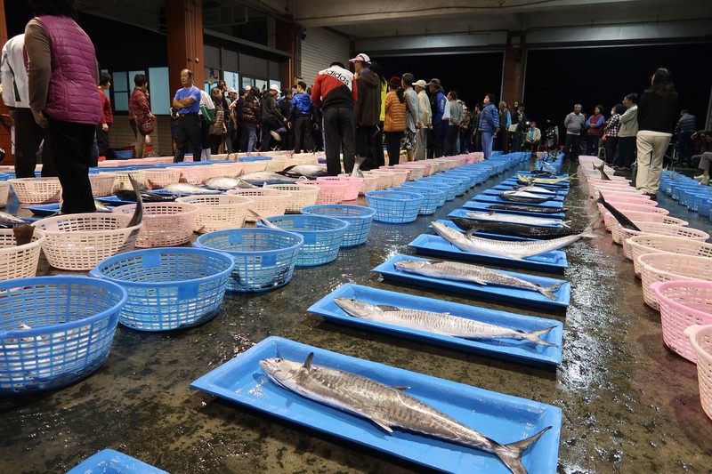 Un marché aux poissons à Kaohsiung (Image CNA)