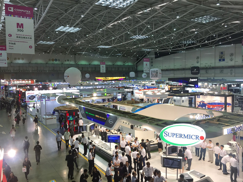 Salon de l'informatique Computex (Photo CNA)