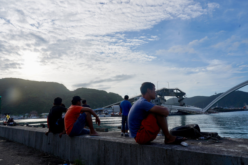 Des pêcheurs migrants à Taïwan (Photo d'archive CNA)