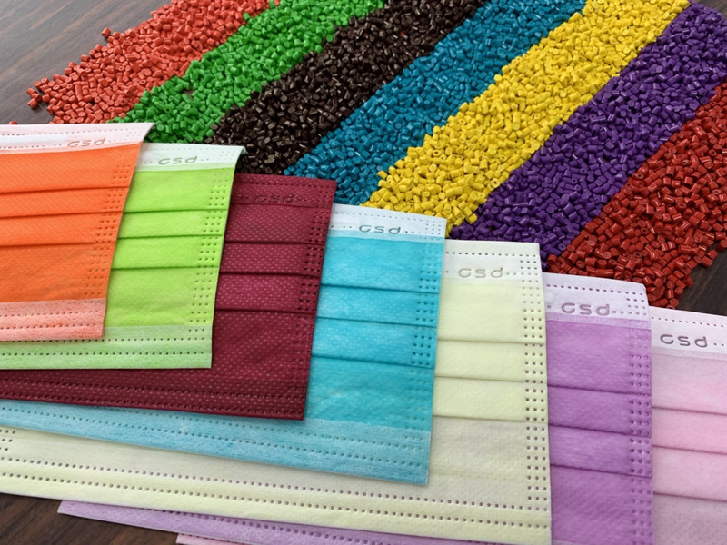 Les masques de couleur（photo CDC）