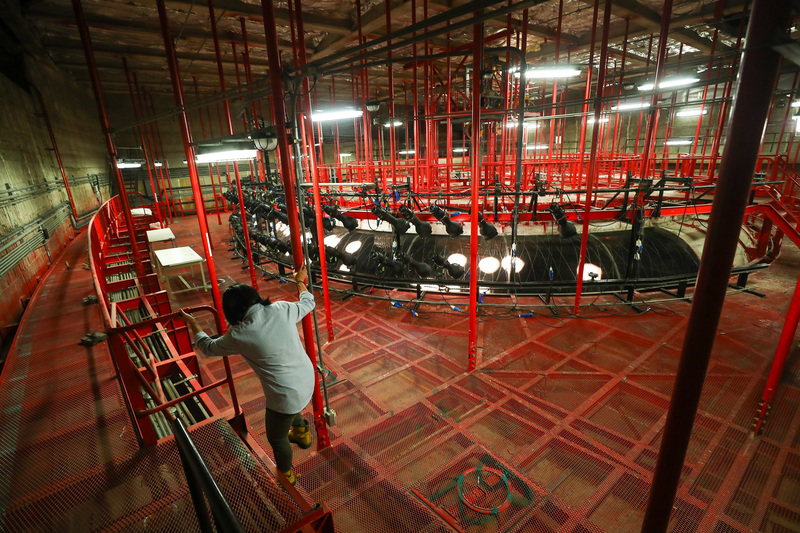 Visite du théâtre national pendant Open House Taipei