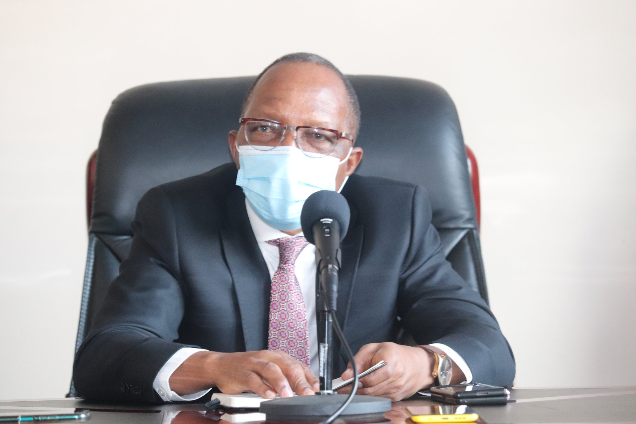 Premier ministre d'Eswatini Cleopas Dlamini (photo : Twitter)