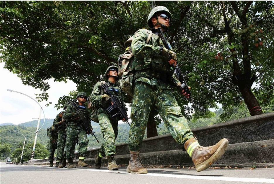 Soldats en exercie d'entrainement (archive CNA)