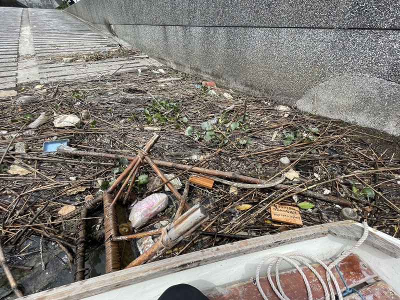 La pollution des fleuves reste importante à Taïwan (photo CNA)
