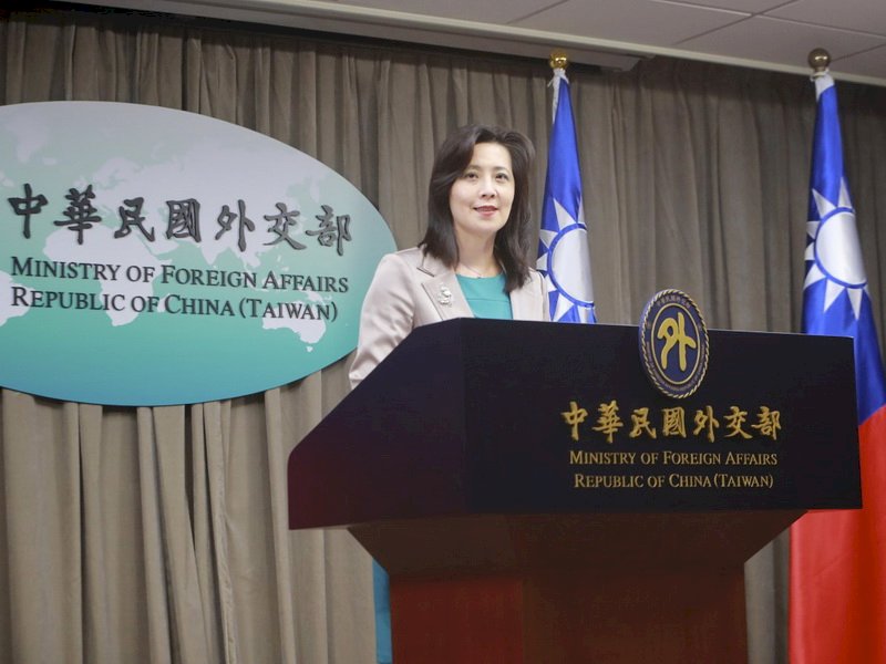 La porte-parole du ministère des Affaires étrangères Joanne Ou (photo, MOFA)