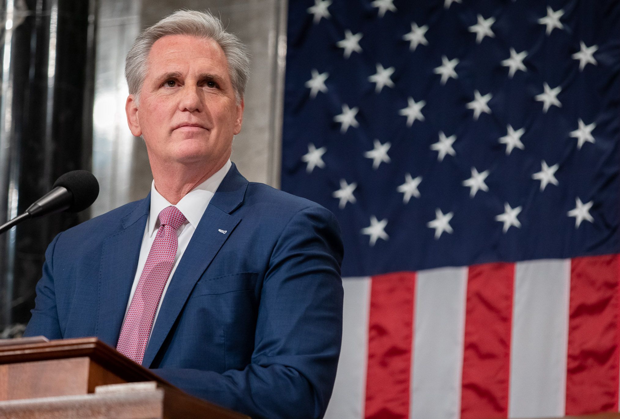 Kevin McCarthy, président de la Chambre des représentants américaine (photo, @GOPleader)
