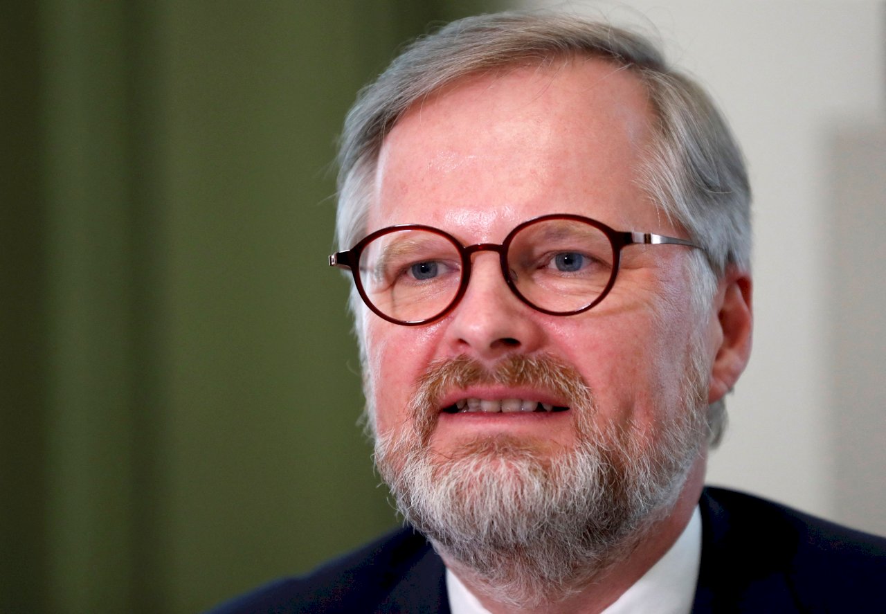 Le Premier ministre tchèque Petr Fiala (Reuters/TPG)