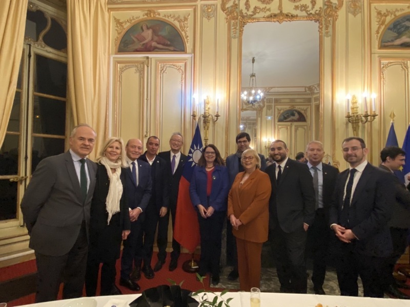 Célébration du Nouvel an lunaire organisée par le bureau de représentation de Taïwan en France (Photo CNA)