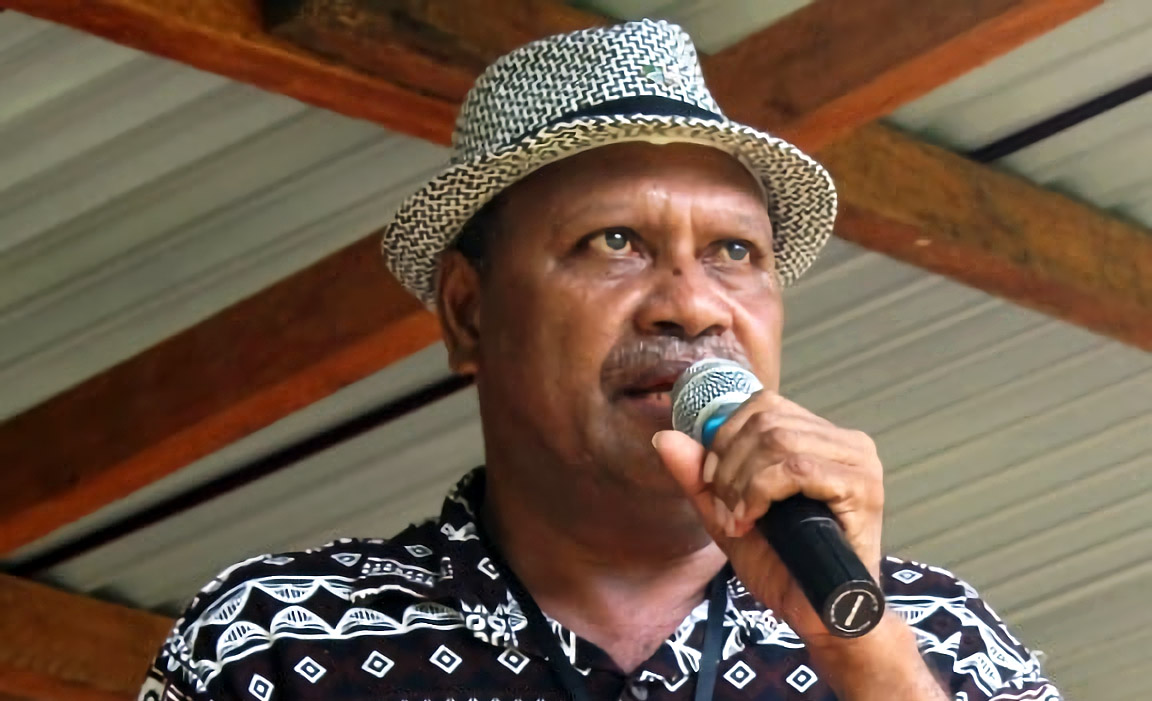 Daniel Suidani, ex-Premier ministre de la province de Malaita (archipel des Salomon) (Image : Compte Facebook de Daniel Suidani)
