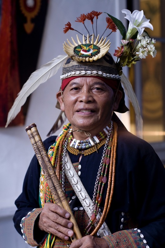 Pairang Pavavalung, qui a oeuvré sans relâche à la préservation et transmission de la flûte nasale Paiwan, est décédé à 89 ans (photo : aimable crédit de son fils à CNA)