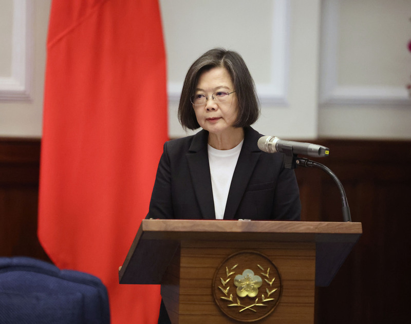 La présidente Tsai Ing-wen (photo CNA)