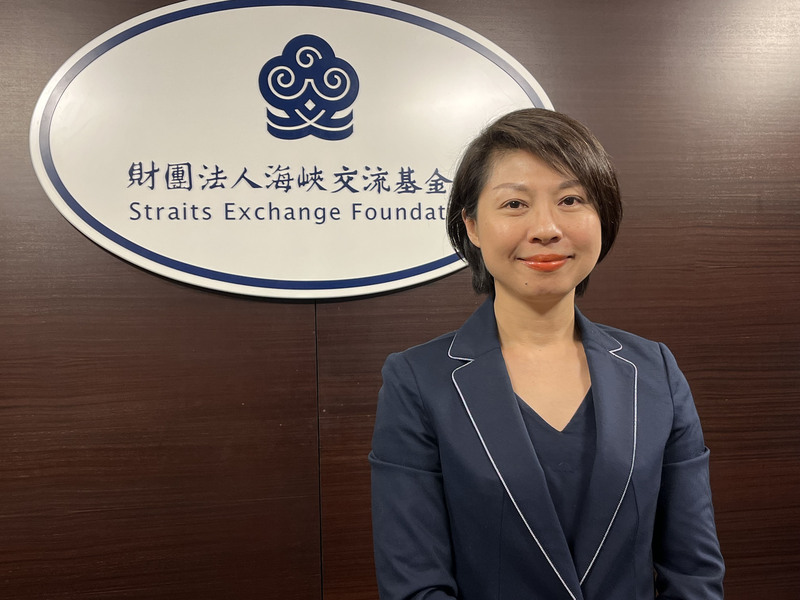 Tsai Meng-chun (蔡孟君), Secrétaire générale adjointe de la SEF (Photo CNA)