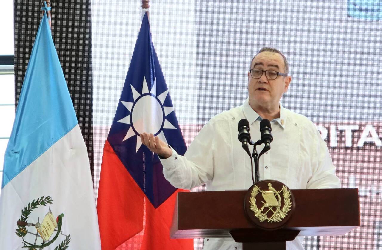 Le président guatémaltèque Alejandro Giammattei (photo RTI/O-Y)
