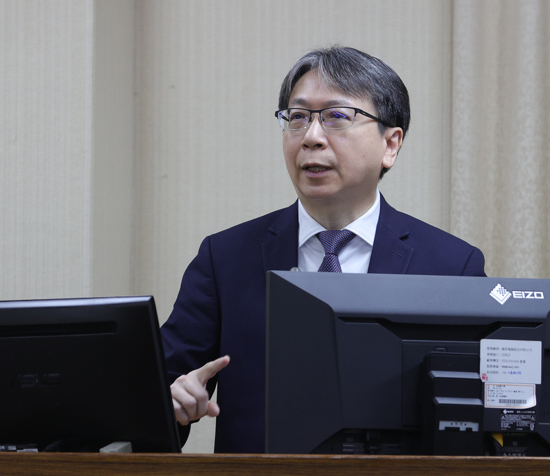 Tsai Ming-yan, directeur du Bureau à la sécurité nationale (photo, CNA)
