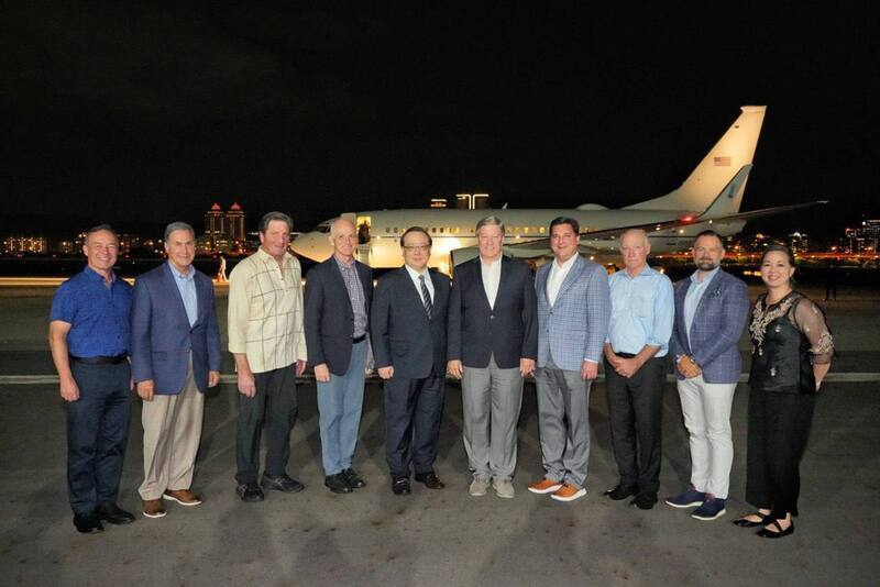 La délégation de la Chambre des représentants américaine en visite à Taïwan (photo, CNA)