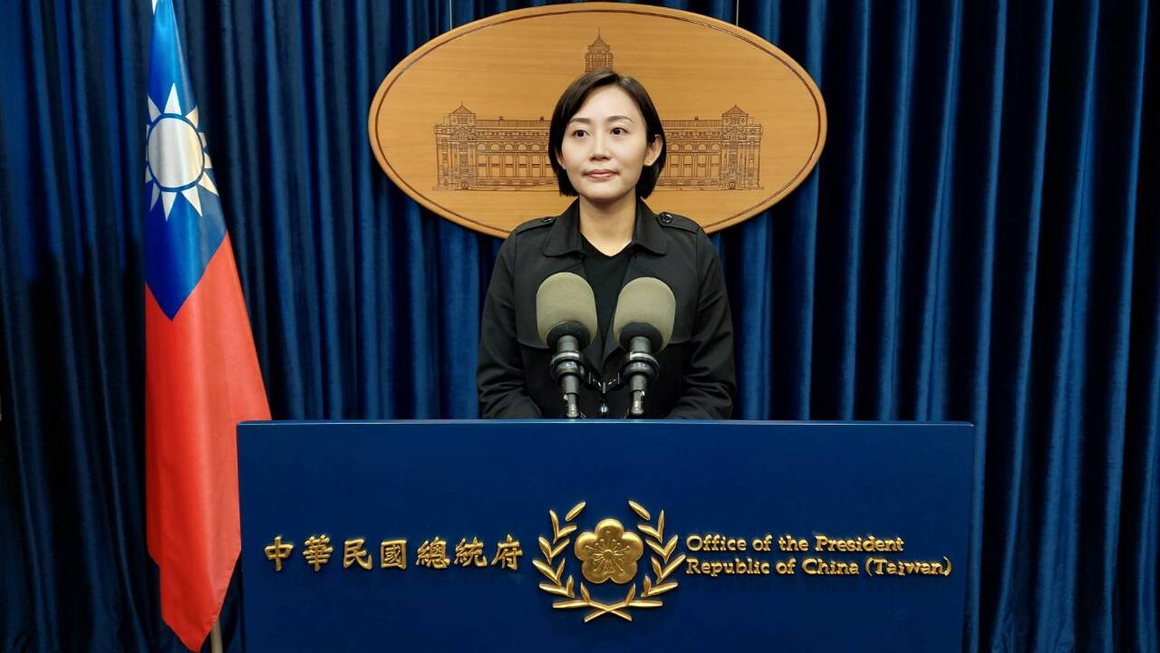 La porte-parole de la présidence Lin Yu-chan (photo, Rti/OY)