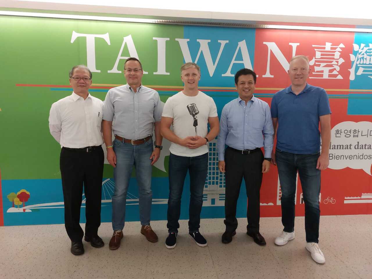 Une délégation parlementaire composée de cinq députés des trois pays baltes est arrivée à Taïwan hier pour une visite de six jours (Image : plateforme X (Facebook))