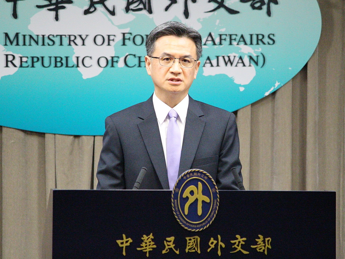 Le porte-parole du ministère des Affaires étrangères Jeff Liu (photo, Rti/Wang)