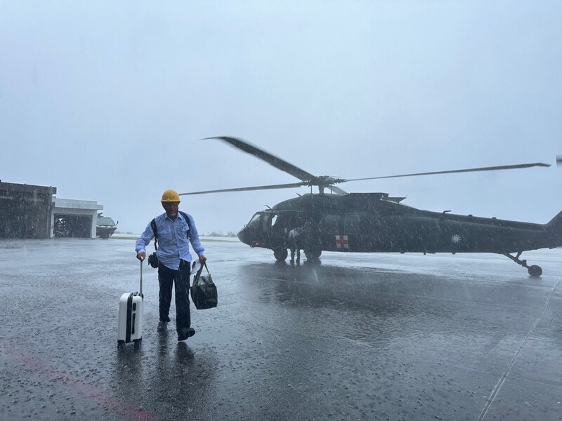 Record de vitesse de vent enregistré à l'Ile des Orchidées pendant le Typhon Koinu (photo CNA)