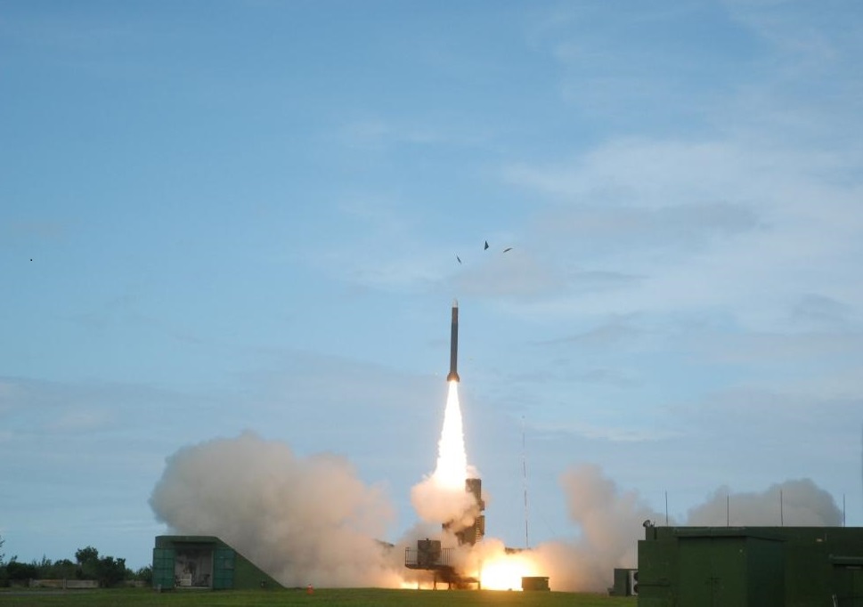 Lancement missile TK III (photo : site internet du NCSIST)