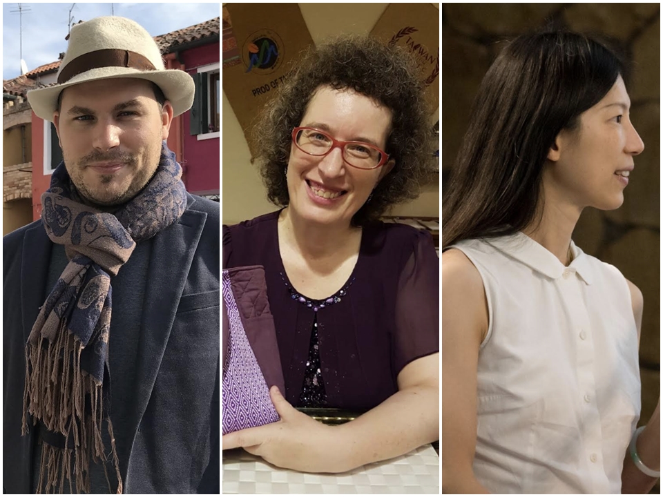 Le ministère de la Culture a dévoilé mardi les trois lauréats du Prix de la fondation culturelle franco-taïwanaise : le traducteur français Gwennaël Gaffric, la linguiste franco-taïwanaise Elizabeth Zeitoun et Chen Yi-fen (陳逸芬), fondatrice taïwanaise de l'ensemble musical Formosa Baroque (Image : ministère de la Culture)