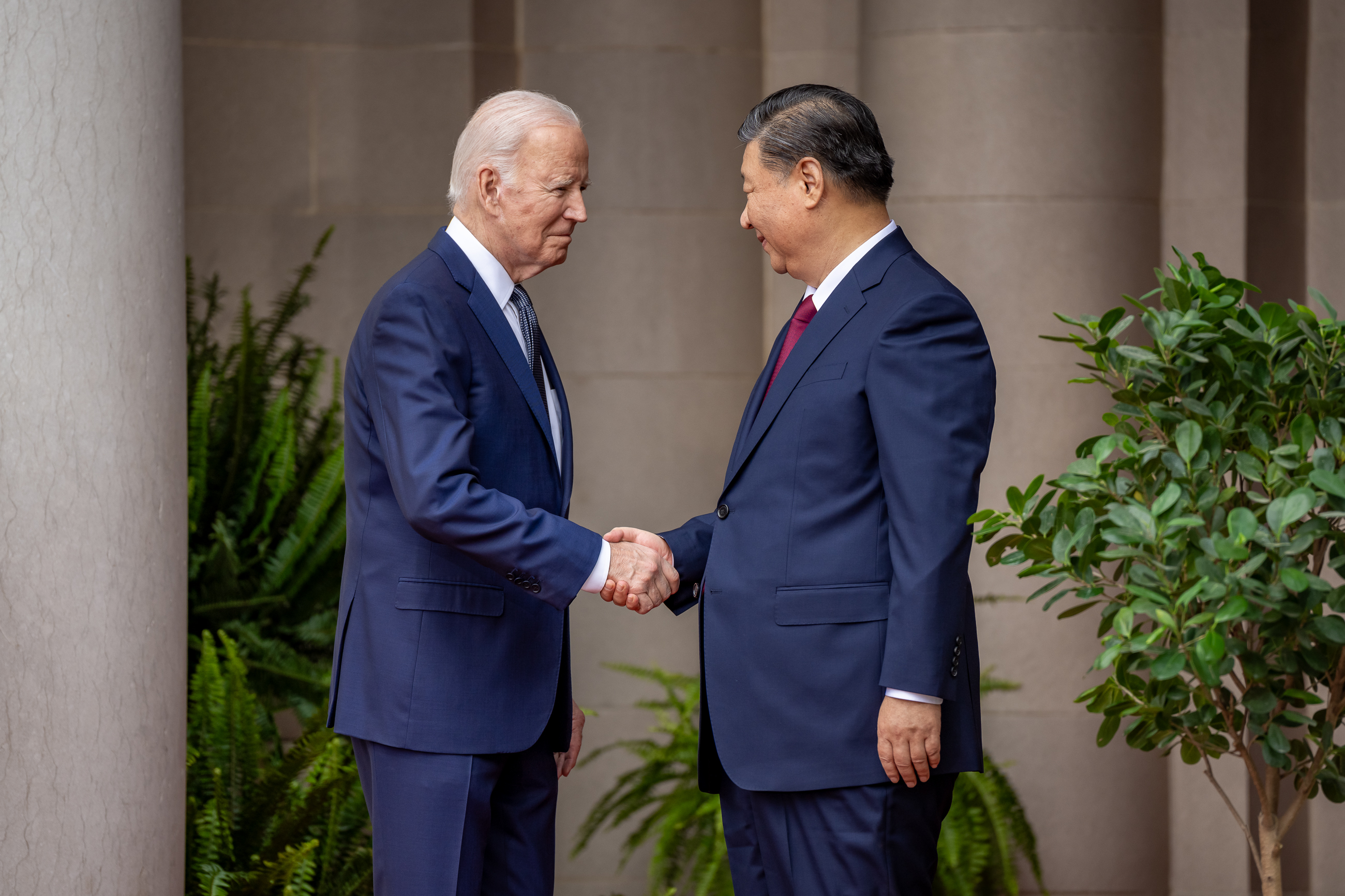 Rencontre entre Joe Biden et Xi Jinping en novembre 2023 (photo：@POTUS)